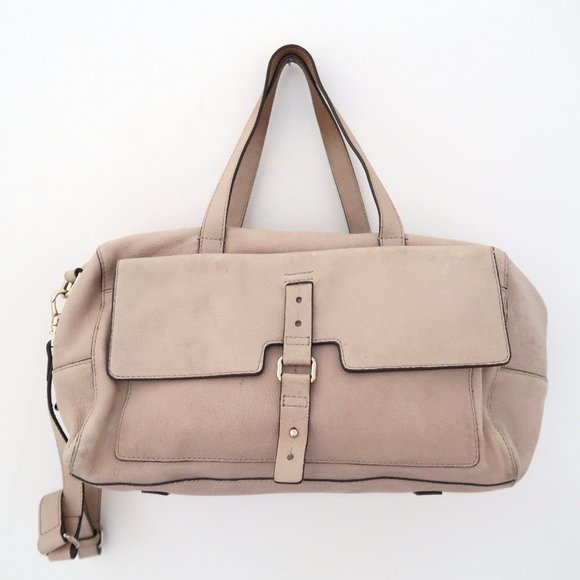 TILA MARCH Leather Satchel tote handbag - Picture 1 of 9